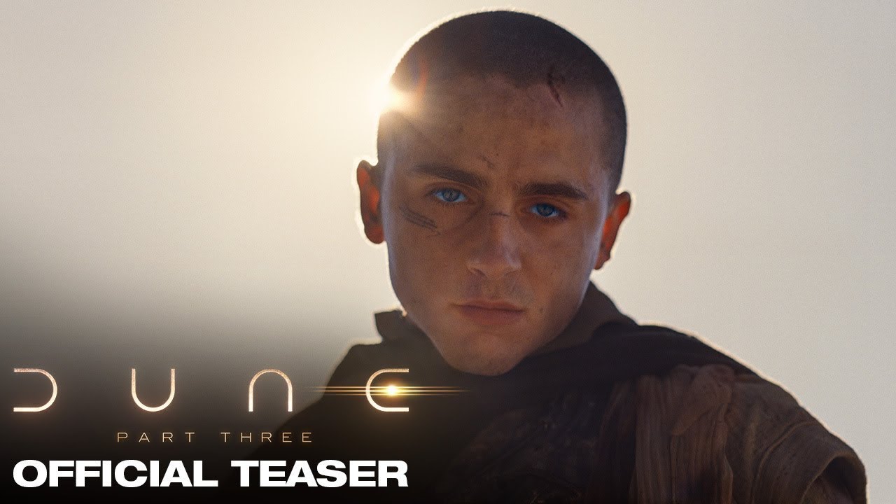 Dune: Part Three (2026) | Official Teaser Trailer | Timothée Chalamet, Zendaya and Jason Momoa