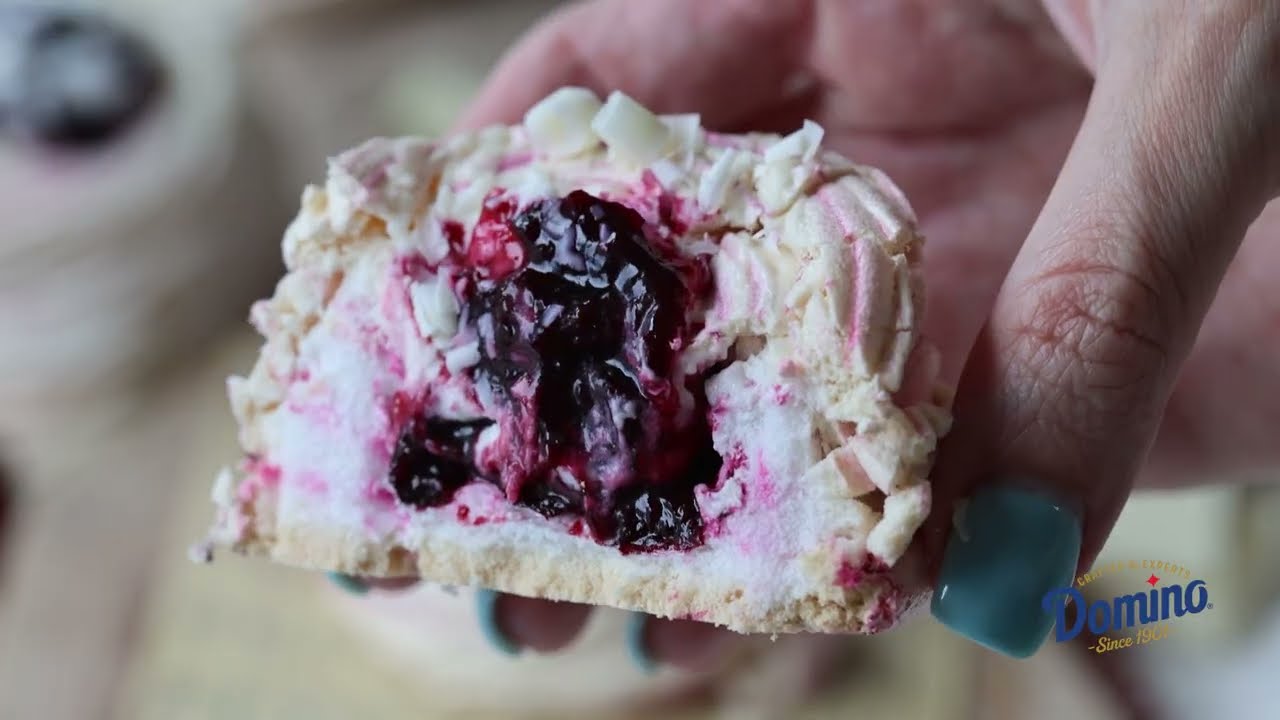 Best Cherry Amaretto Pavlovas Recipe | Light & Elegant Dessert with Domino® Baker’s Sugar™