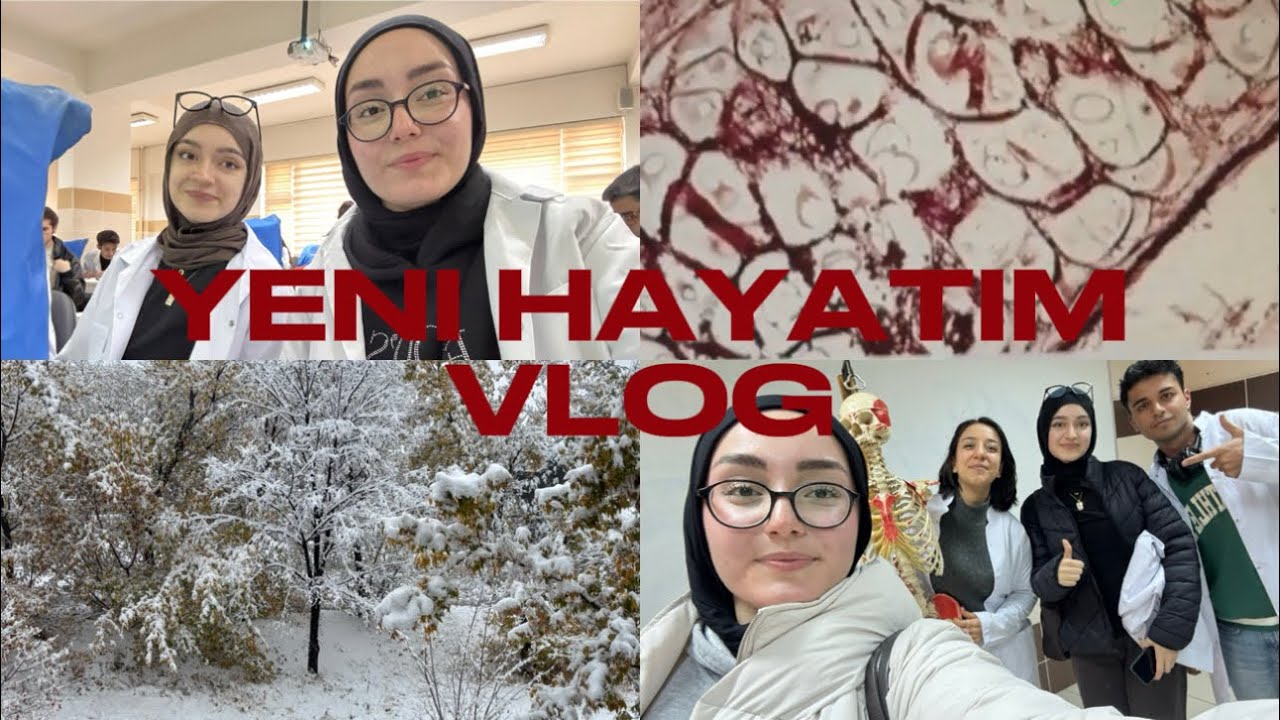 YENI HAYATIM VLOG | tıp fakultesinde ilk komite haftasi🤯
