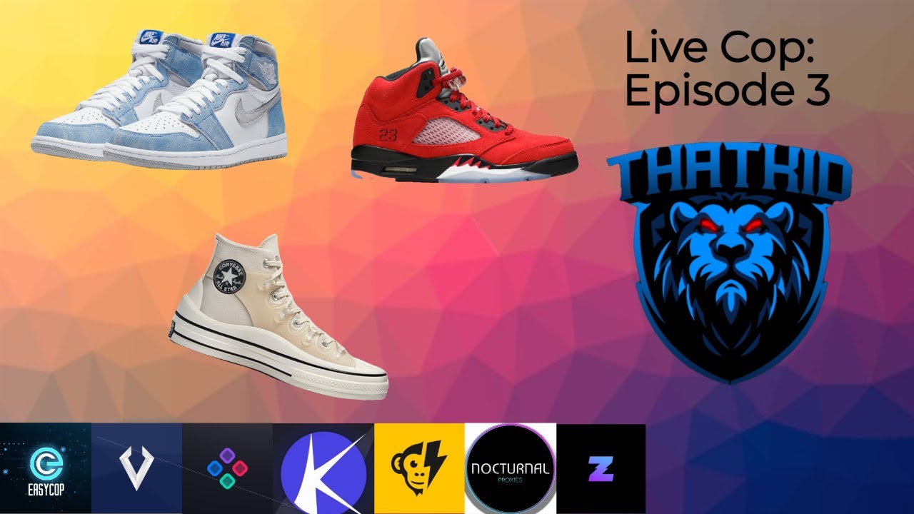 Live Cop: Jordan 5 Ragging Bulls and Jordan 1 Hyper Royals (Kage, SoleAIO, Viper, ECB,)