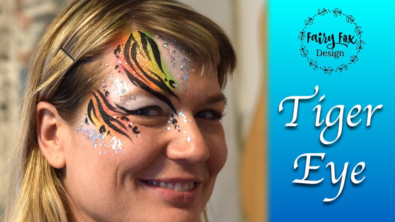 TIGER Eye - Face Painting Tutorial