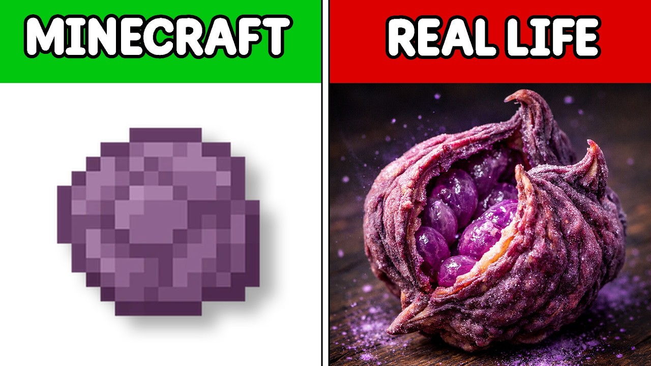 Insane Minecraft VS Real Life &ndash; Minecraft Items Become Real!