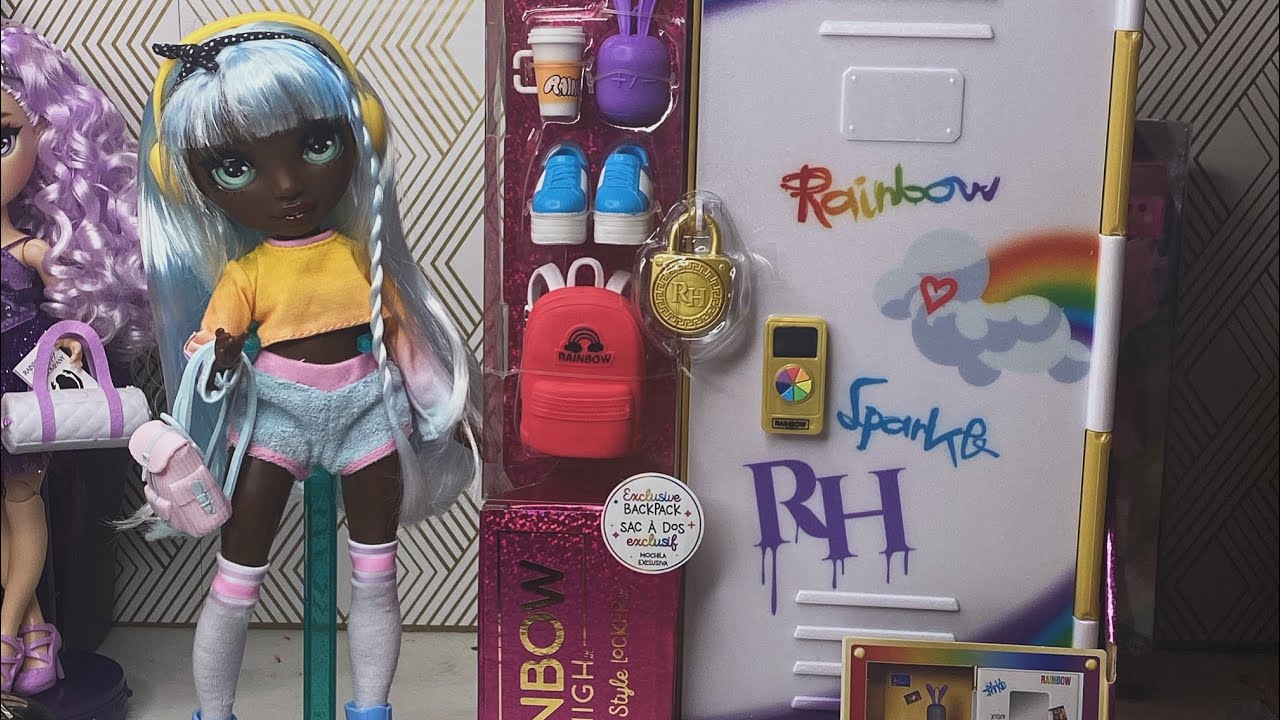 Rainbow High Design and Style Locker / Fashion Pack Unboxing