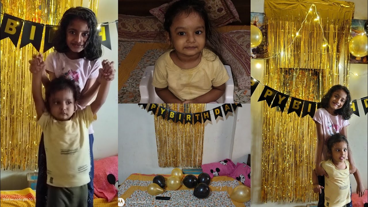 Bday main dekho kya hua kya krte hai ye bachche main to preshan ho chuki hu inse, decoration start 🧿