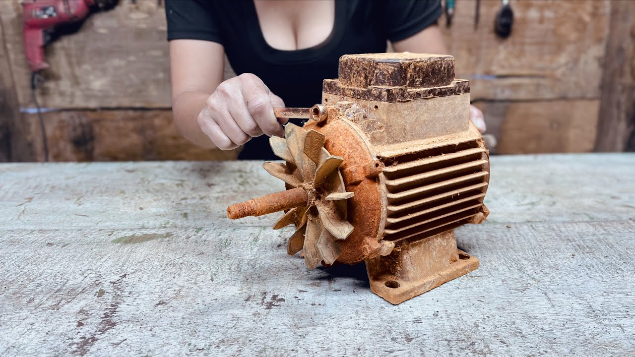 Old Motor Restoration – Will It Run Again?”