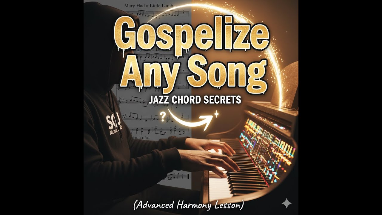 "This Old Building" Gospel Piano Chords in D