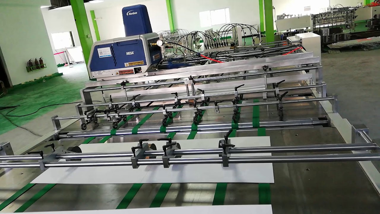 Paper Bag Machine CM2SP-1800 Two Sheet Paper Pasting Machine(New)