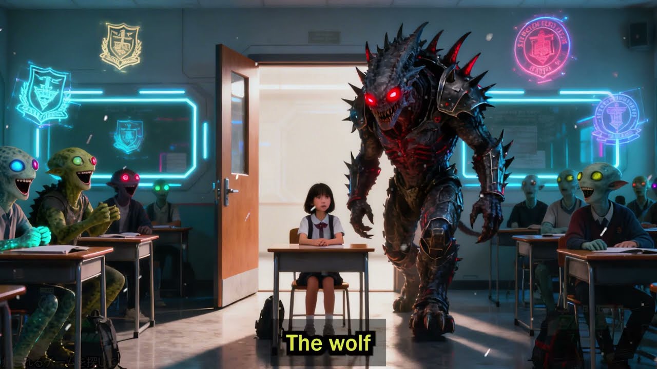 They Laughed at the Little Human Girl in Class… Until Her Pet Arrived and Everyone Went Silent  HFY