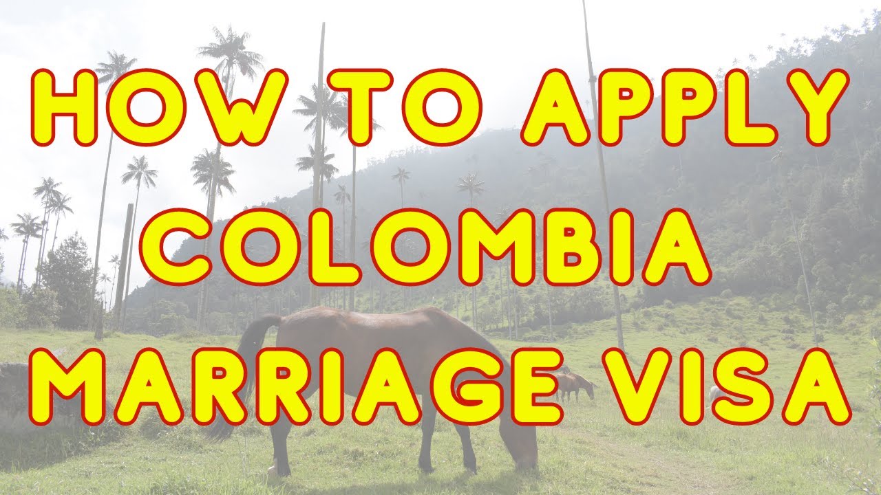 Marriage Visa Colombia 2024 (Visa M Cónyuge) | How To Apply (Documents, Cost, Timeframe)