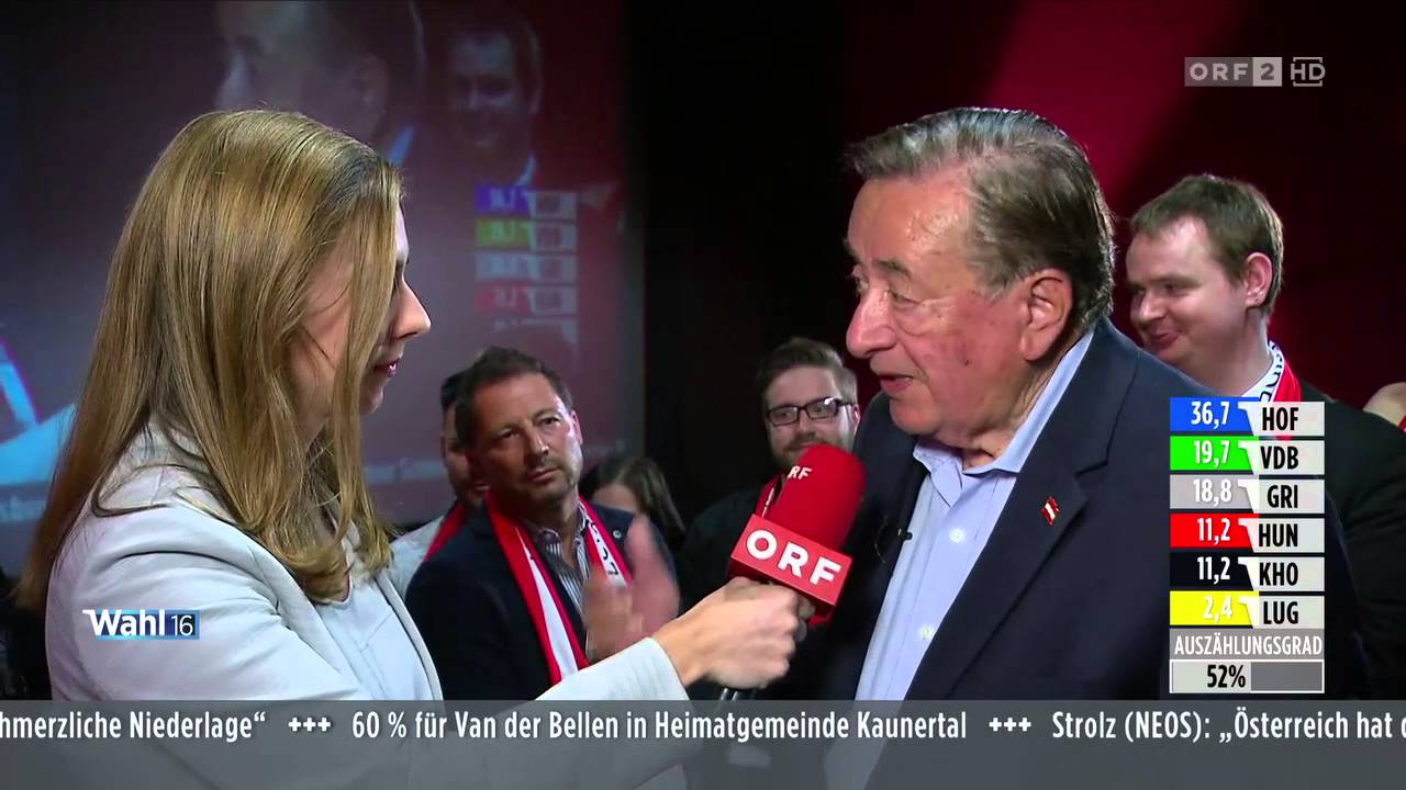 Reaktion von Richard Lugner