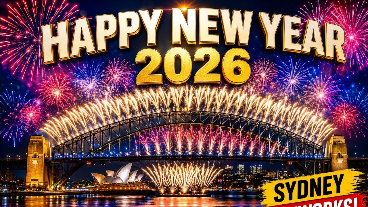 Sydney Darling Harbour Fireworks 🎆 | View from Cahill Expressway