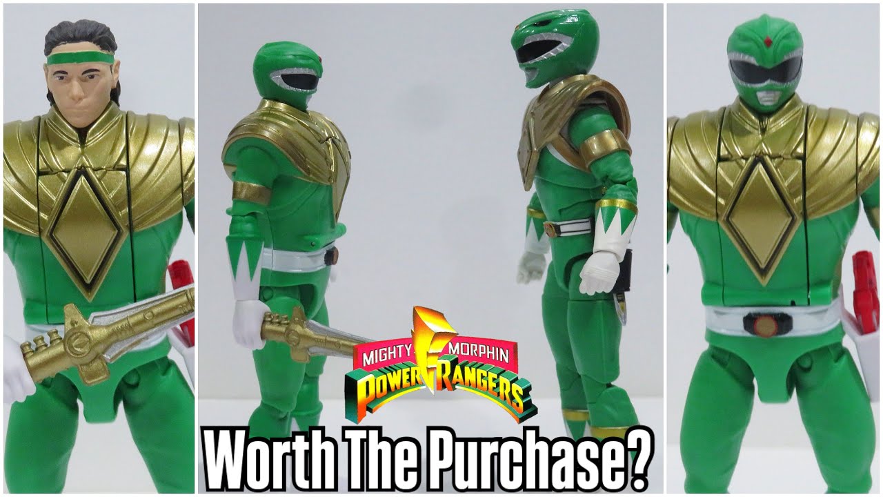 Playmates Toys Mighty Morphin Power Rangers Re-Ignition Auto Morphin Green Ranger Tommy Review!