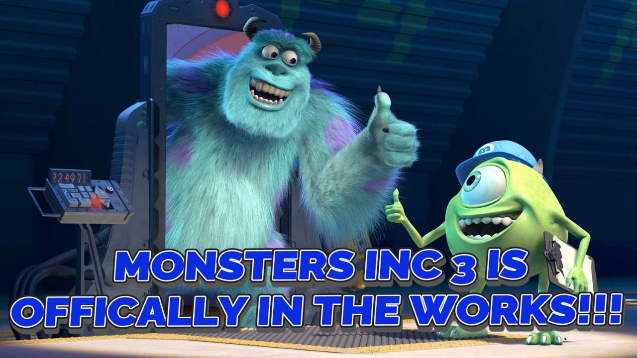 Monsters Inc 3 is OFFICIALLY Happening!