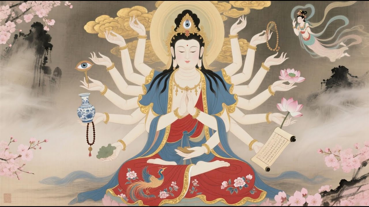 大悲咒 12hr🌱Maha Karuna Dharani🪔Quan Âm 관세음보살 観音 Great Compassion Mantra #avalokitesvara #南無觀音菩薩 #观世音菩萨