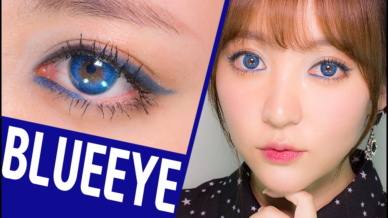 Blue eyeline makeup/깊고 푸른 겨울밤 파티 메이크업