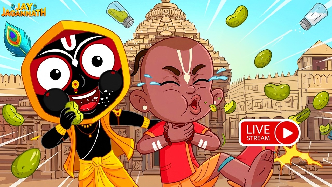 🔴जय जगन्नाथ Rath Yatra Special LIVE दर्शन | Jay Jagannath LIVE | Bhakti Live | Jay Jagannath Cartoon