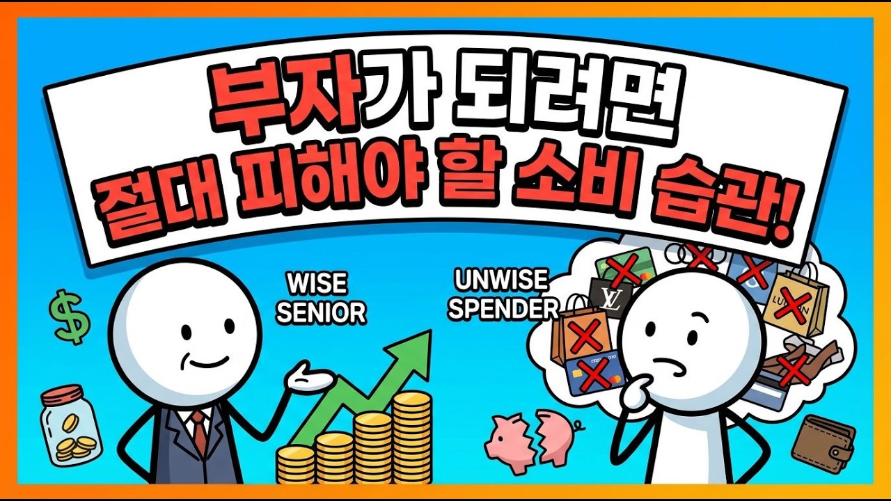 부자가 되는 소비 습관, 절대 하지 말아야 할 것들