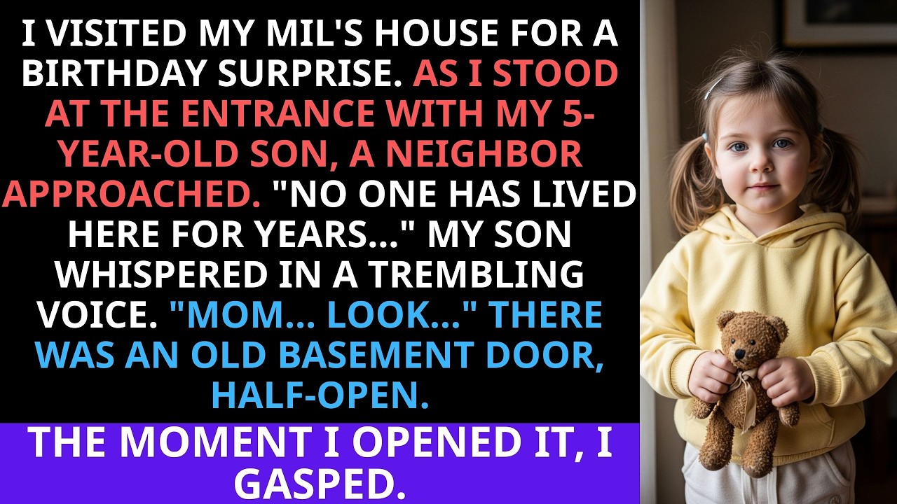 I surprised my MIL for her birthday... what I found in the basement.