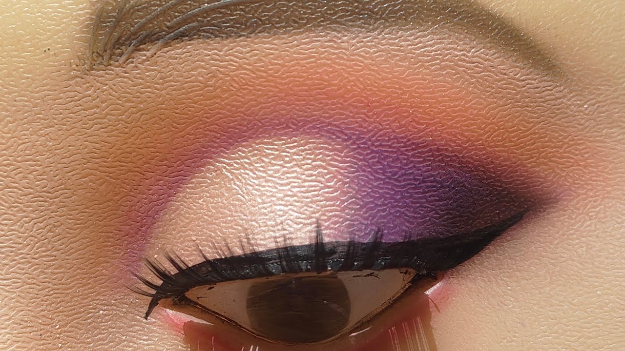 Eye Makeup That Changes Your Look 😍 Wedding & Party Special Purple Eye Makeup tutorial for beginners