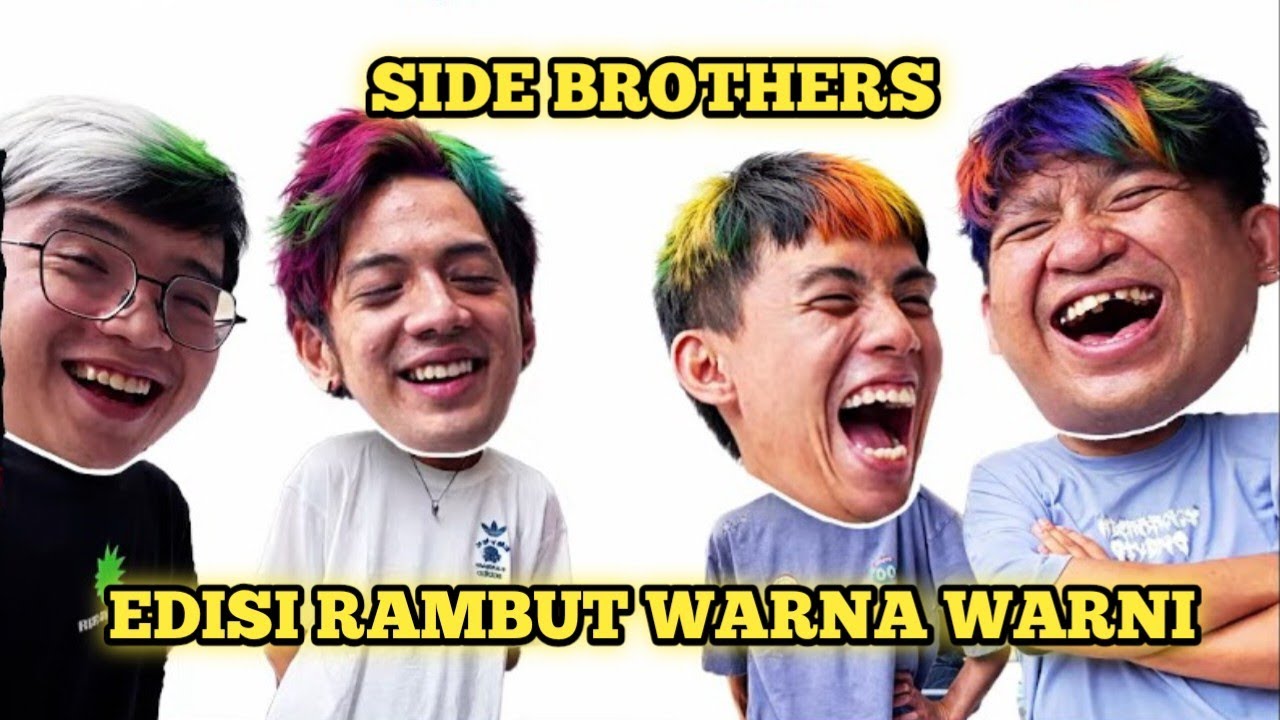 CHYNTIA JOIN SIDE BROTHER, IKUT MEWARNAI RAMBUT !!
