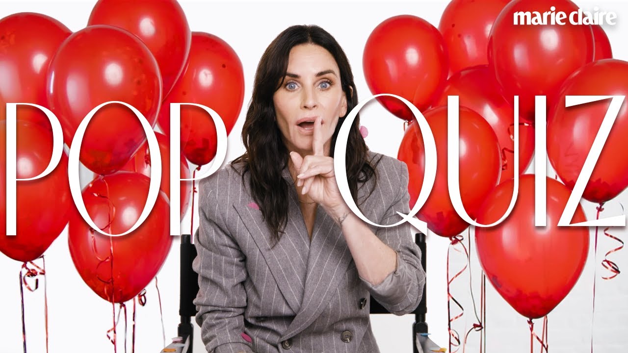 Courteney Cox on Cold Plunges, Fritos, and How Her Friends Would Describe Her | Pop Quiz