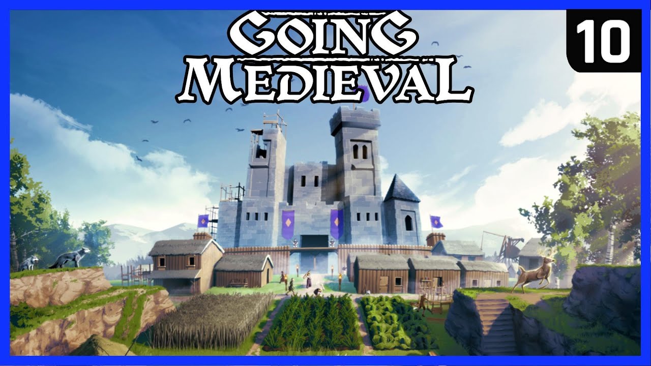 A TIDY, ORGANIZED and EFFICIENT CASTLE! ► GOING MEDIEVAL Ep 10