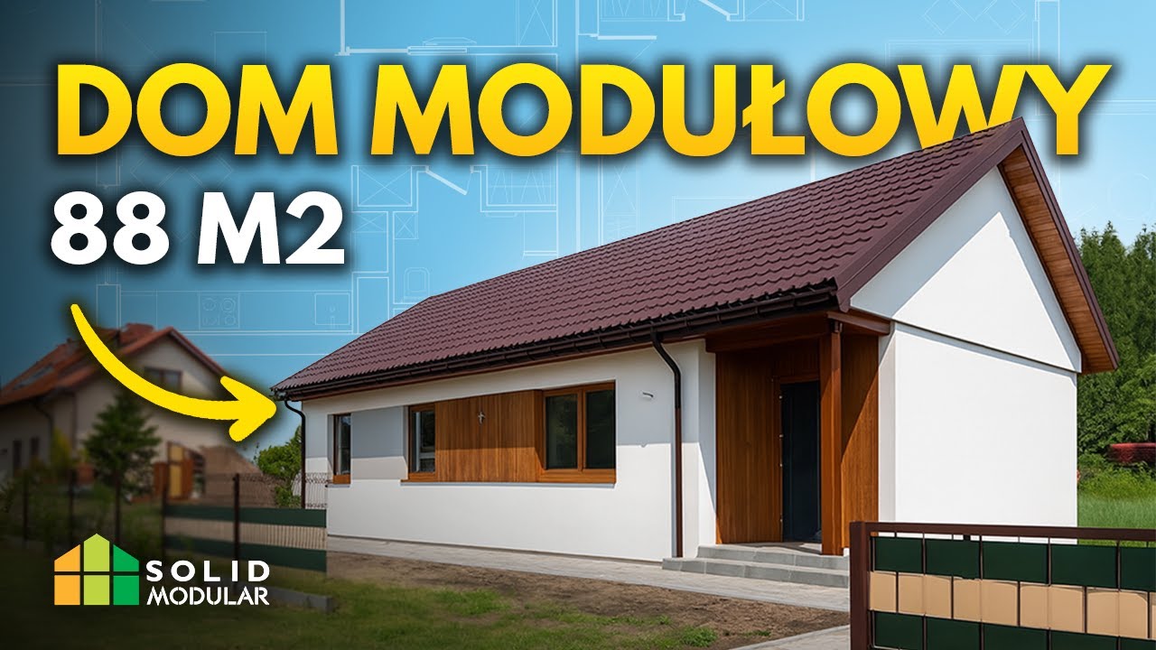 Już od 263 000 zł &ndash; Parterowy DOM Z FABRYKI gotowy w 100 DNI!