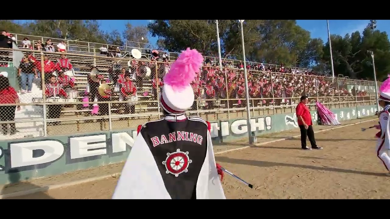 BHS 10-11-24 Halftime Stands Phineas Banning High School Marching Pilots