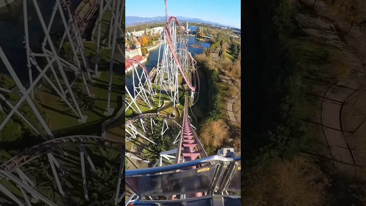 Shock Magicland POV #rollercoaster #themepark #magicland #pov