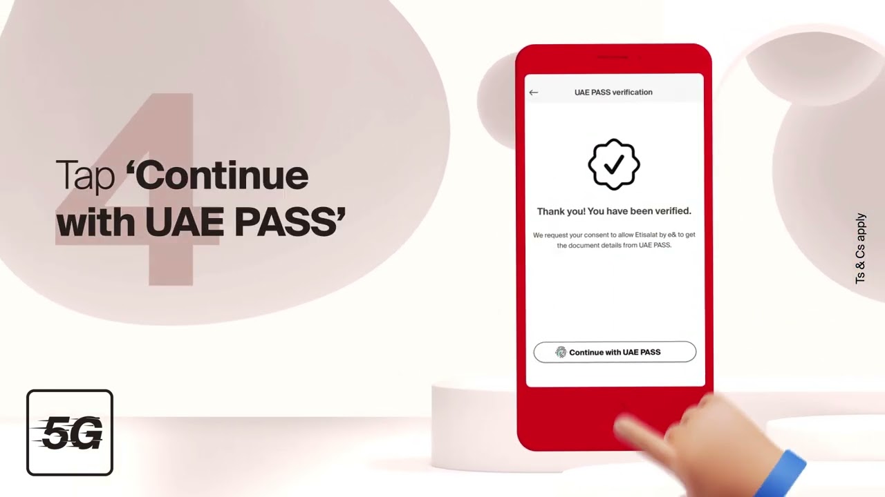 eSim replacement - e& UAE App