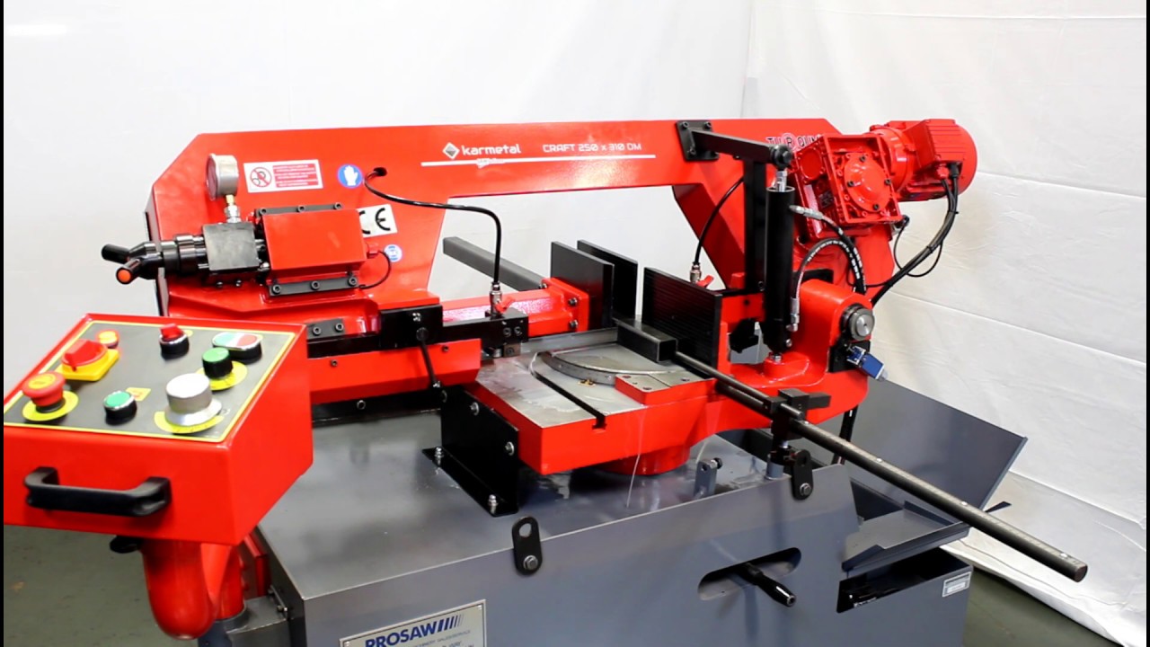 Karmetal Craft 250x310 DM Horizontal Bandsaw - Prosaw Limited
