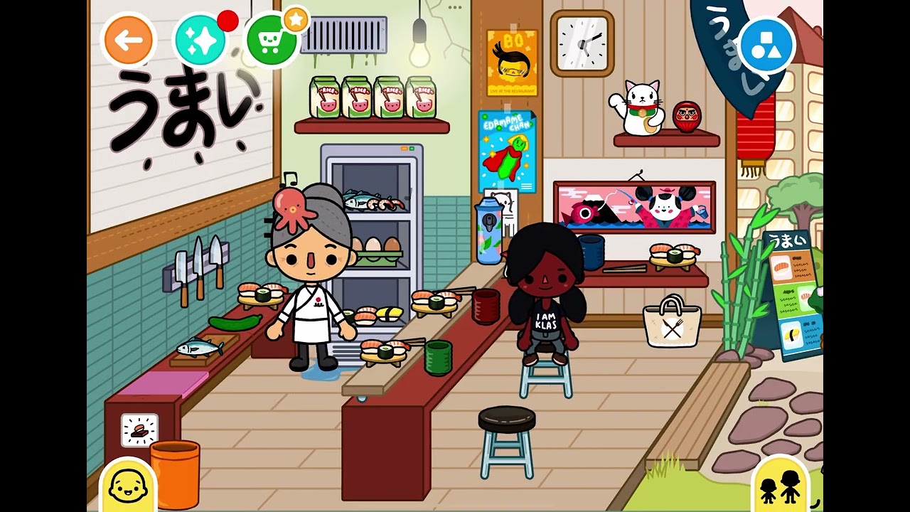 Playing Toca Boca