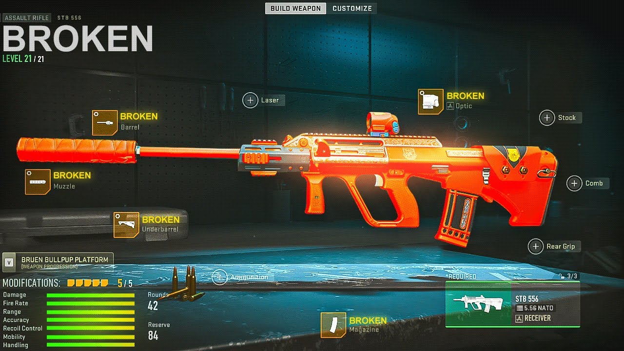 40 Kills w/ BROKEN STB 556 Class in Warzone 2 ( BEST STB 556 Class Setup/Loadout ) MW2