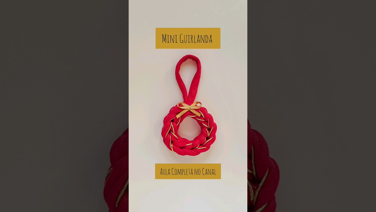 Aula no Canal #croch&ecirc; #crocheiniciantes #enfeitesdenatal #tejer #aprendercroch&ecirc;  #crocheterapia