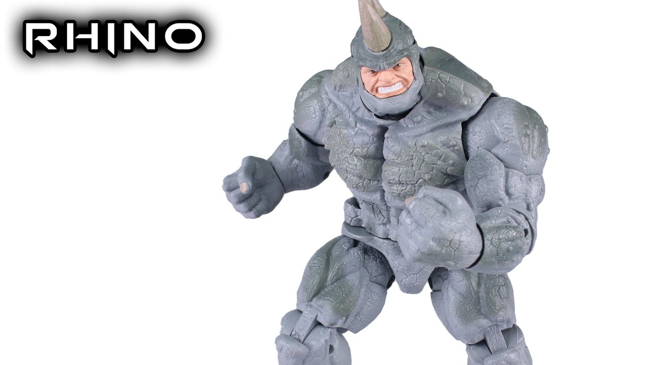 Marvel Legends RHINO  Spider-Man RETRO Action Figure Review