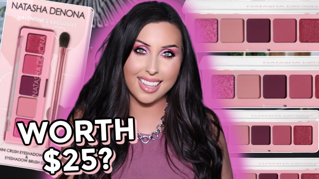NATASHA DENONA MINI CRUSH PALETTE | SWATCHES + TRY ON