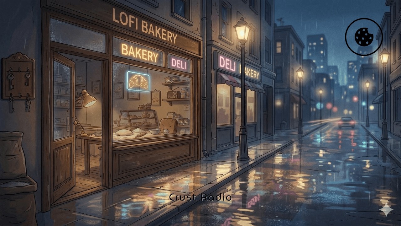 LoFi Cafe - Quiet Crust (PLAYLIST) | Late-Night Chill Instrumentals For Slow Moments