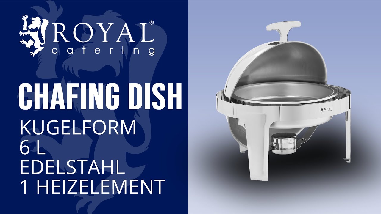 Chafing Dish Royal Catering RCDB-6R | Produktpräsentation