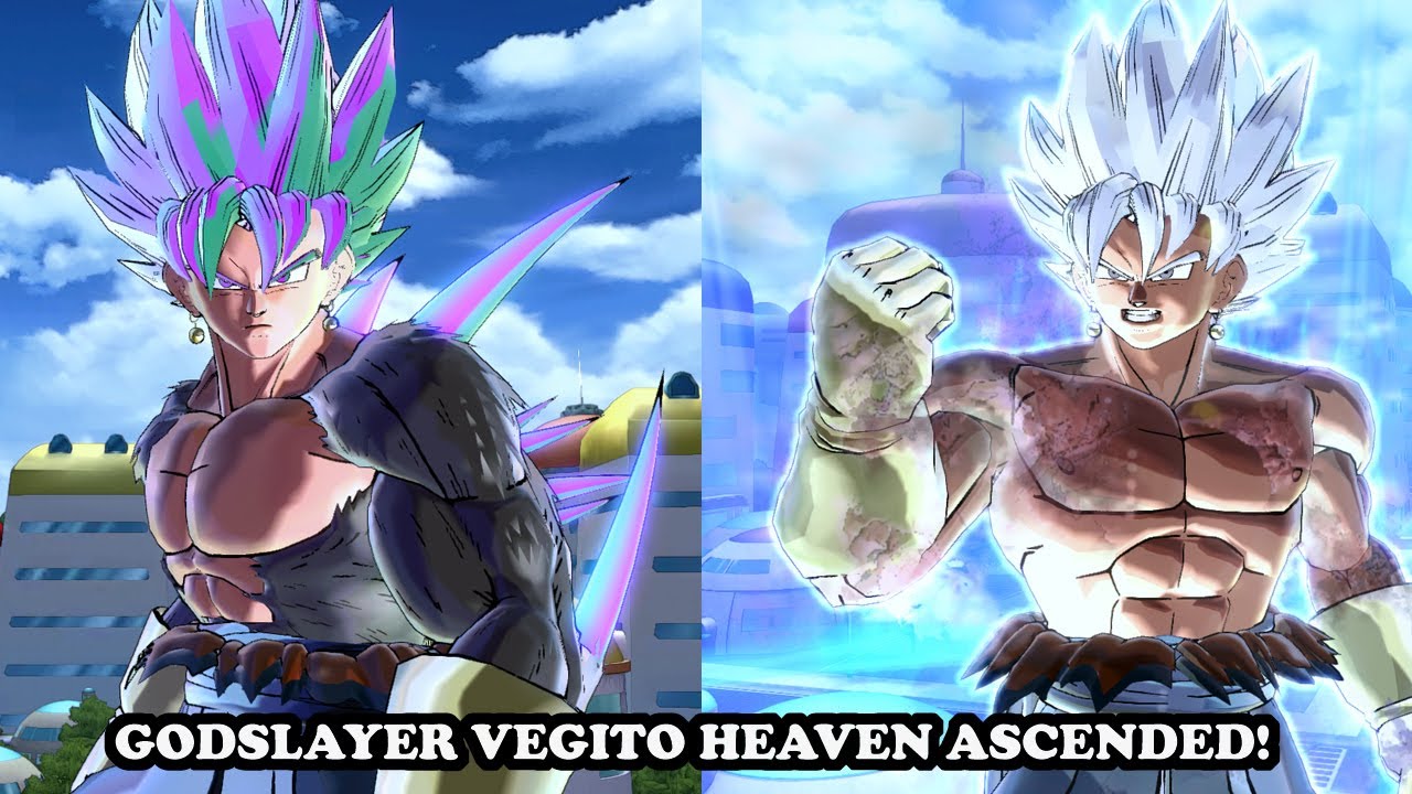 VEGITO EATS THE UNIVERSE SEED! GODSLAYER VEGITO (HEAVEN ASCENDED) FORM! Dragon Ball Xenoverse 2 Mods