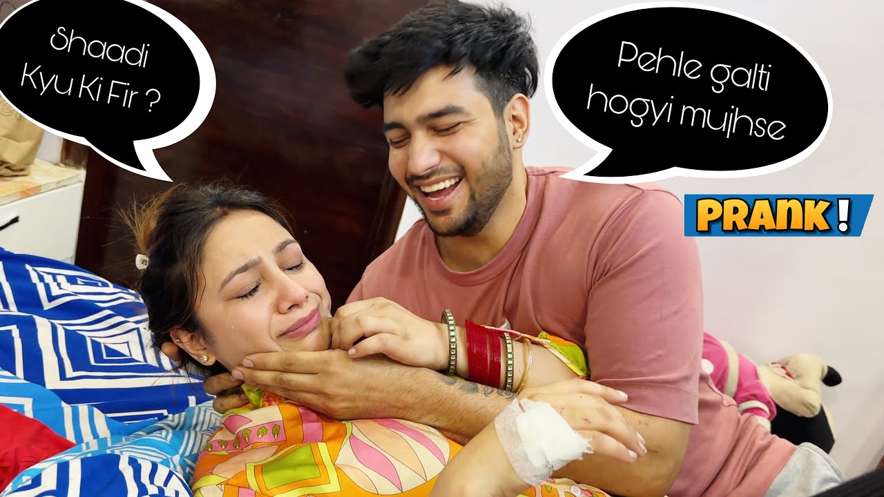 Ye PRANK Nhi Krna Tha 😢 | SHE CRIED | Tusharshrutivlogs