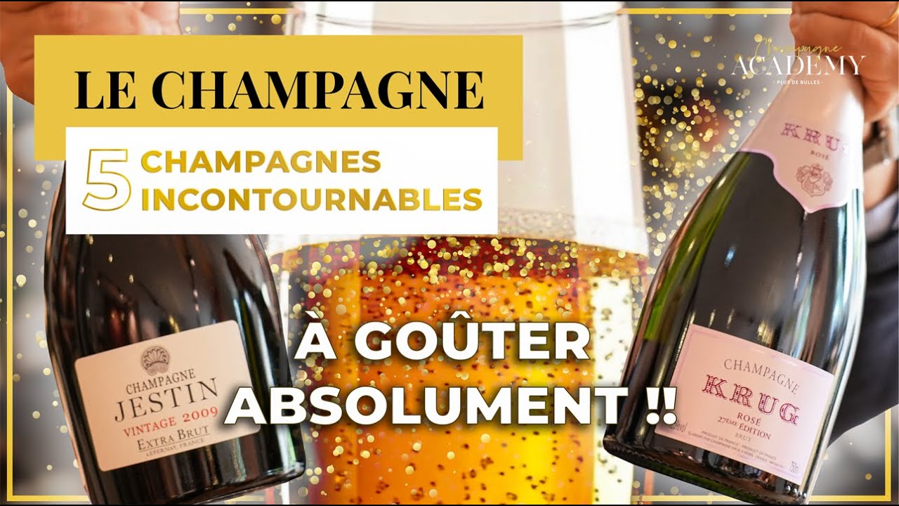5 Champagnes Incontournables à Goûter au Moins une Fois dans sa Vie 🥂✨