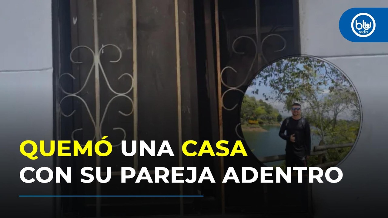 Incendió casa con su esposo adentro en Medellín y quedó grabada: avanza el proceso judicial