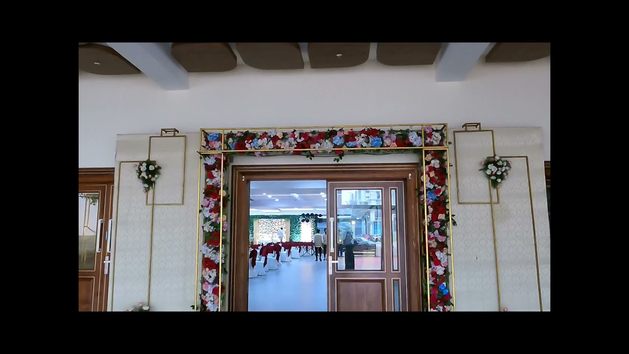 LALAS convention Center Kollam | Stage Decoration and Food setting | Reception | 9745153535