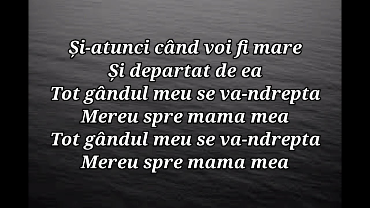 Ce draga-mi este mama - Karaoke by Pianistul Azs