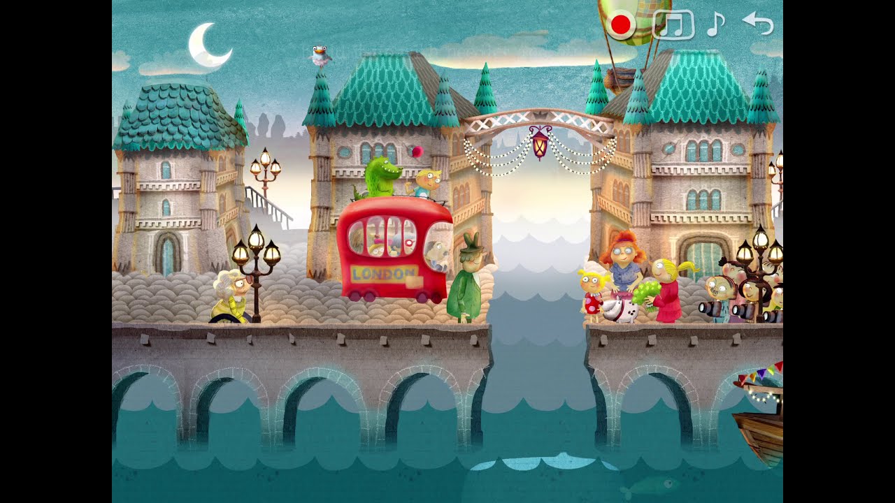 Little Fox MUSIC BOX iOS Gameplay Walkthrough Children's Songs App for Kids English