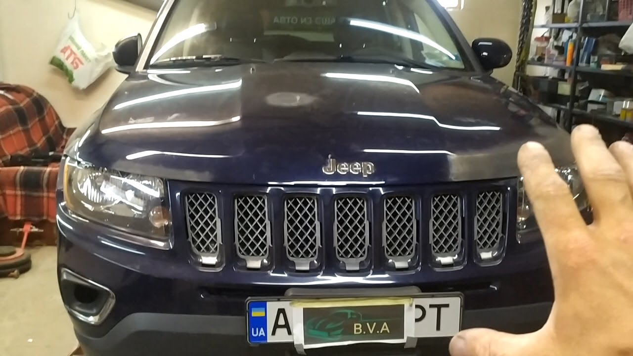Джип Компасс Jeep Compass авто из США, кузовной ремонт.