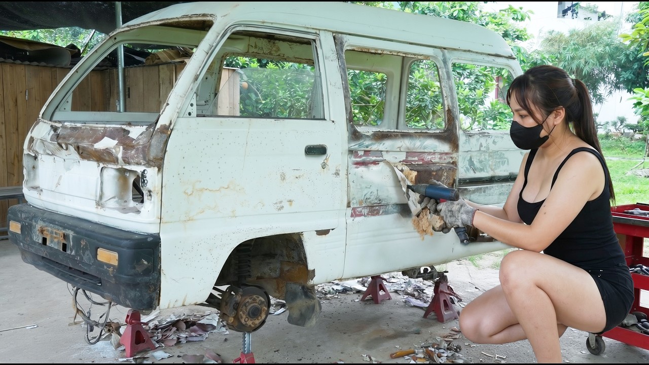 Everyone Laughed When She Bought This $400 Buried Daewoo Sport&mdash;Then She Rebuilt It from the Shell Up