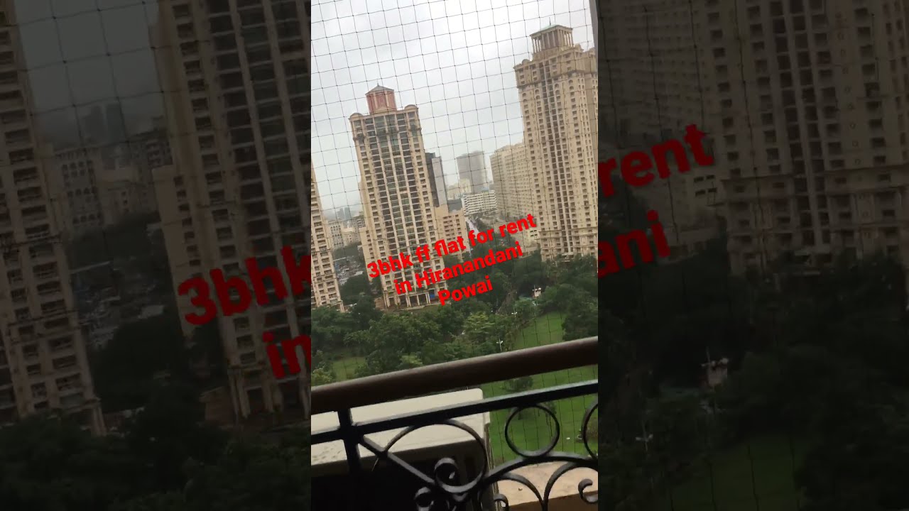 3bhk Furnished flat for rent in Hiranandani Powai