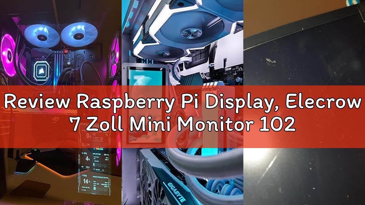 Review Raspberry Pi Display, Elecrow 7 Zoll Mini Monitor 1024X600 HD LCD Touch Screen Kompatibel mit