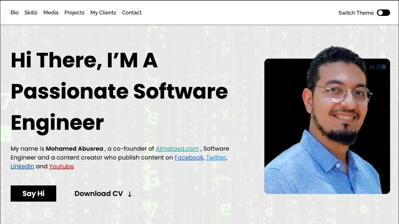 Portfolio Landing Page Project
